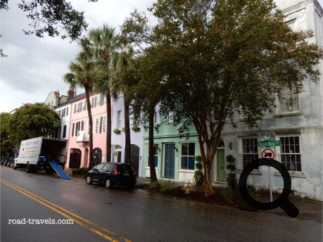Charleston Rainbow Row 
